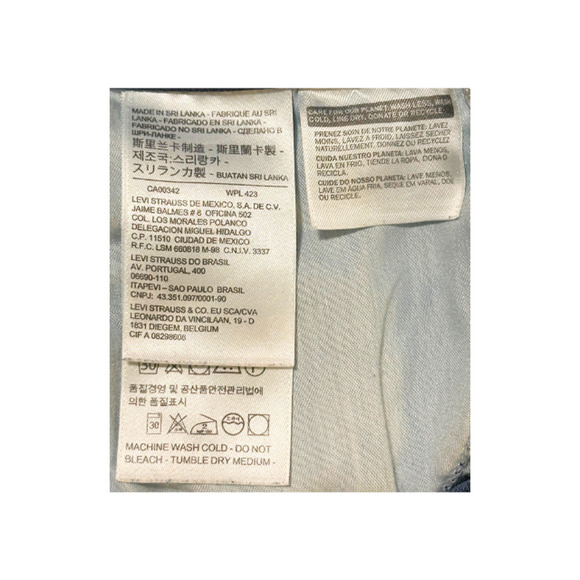 Levi’s 529 Curvy Boot Cut Jeans Denim Blue Women’s Size 10M (W30/32) - Picture 8 of 9